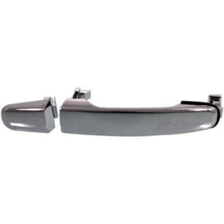 2010-2016 Chevy Equinox Front Door Handle RH, Outside, All Chrome, w/o Keyhole.