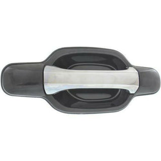 2004-2012 GMC Canyon Front Door Handle RH, Chrome/smooth Blk Hsg..