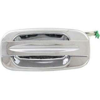 1999-2007 GMC Sierra Rear Door Handle LH, w/o Keyhole, w/Slash Desgn Lvr.