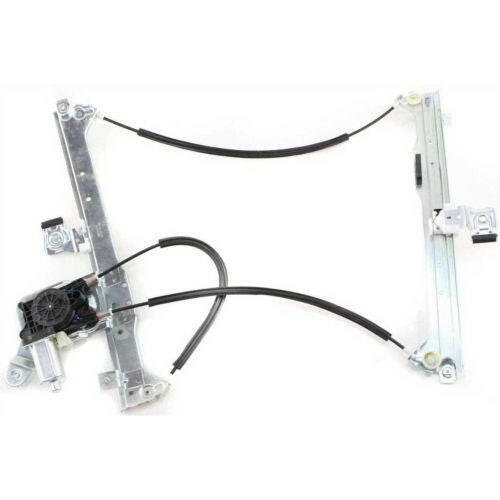 2001-2006 GMC Sierra 2500 HD Rear Window Regulator RH, Pwr, W/Motor, Crew Cab.