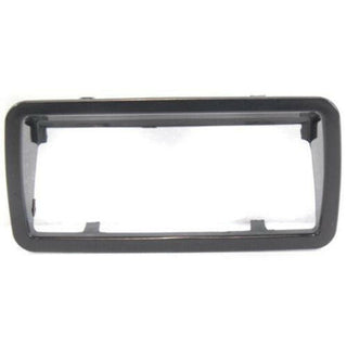1994-2004 GMC Sonoma Tailgate Handle Bezel, Smooth Black.
