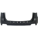 2010-2015 GMC Terrain Rear Bumper Cover, w/o Parking Sensor, Exc Denali.