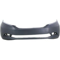 2014 Honda Odyssey Front Bumper Cover, Primed, w/Out Parking Sensor Hole.