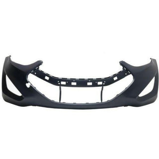 2014 Hyundai Elantra Coupe Front Bumper Cover, Primed-CAPA.