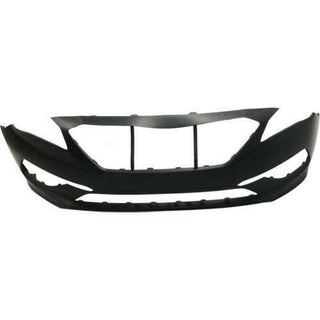 2015 Hyundai Sonata Front Bumper Cover, Primed, Standard Type, Exc Hybrid-CAPA.