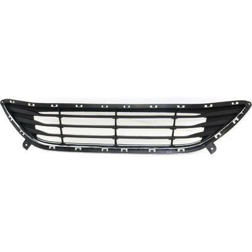 2011-2013 Hyundai Elantra Front Grille, Txtd, w/Chrome Molding, w/o Chrome Insert.