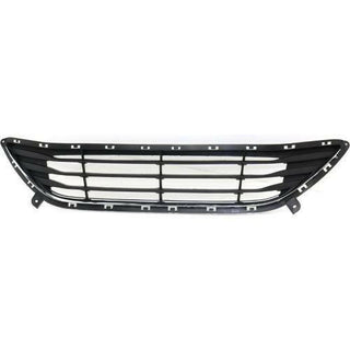 2011-2013 Hyundai Elantra Front Grille, Txtd, w/Chrome Molding, w/o Chrome Insert.