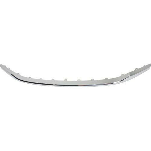 2013-2015 Honda Civic Front Bumper Molding, Center, Chrome-CAPA.