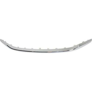 2013-2015 Honda Civic Front Bumper Molding, Center, Chrome-CAPA.