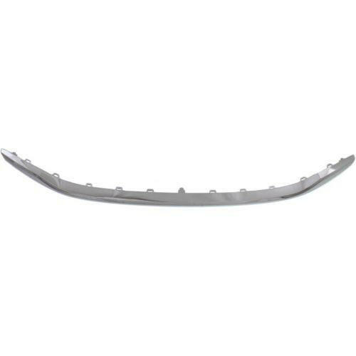 2013-2015 Honda Civic Front Bumper Molding, Center, Chrome.