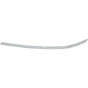 2009-2010 Hyundai Sonata Front Bumper Molding LH, Chrome Insert.