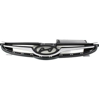 2014-2015 Hyundai Elantra Grille, Chrome, Korea Built, Sedan - CAPA.