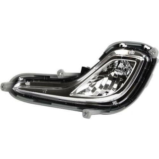 2012-2016 Hyundai Accent Fog Lamp LH, Assembly, Hatchback/sedan.