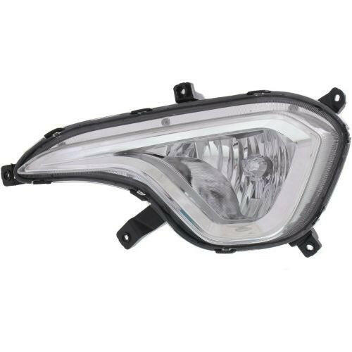 2013-2016 Hyundai Santa Fe Fog Lamp LH, Assy., Gls/limited Model.