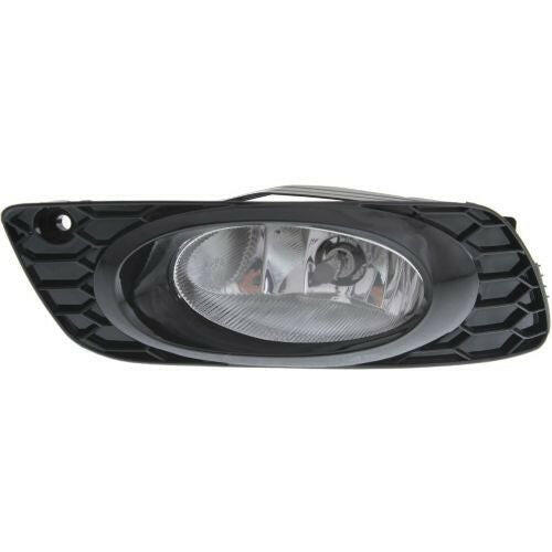2012 Honda Civic Fog Lamp LH, Assembly, Factory Installed, Sedan.