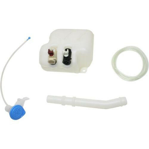 1995-1998 Honda Odyssey Windshield Washer Tank, Assy, W/Dual Pump, Hose, And Cap.