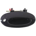 1998-2000 Hyundai Elantra Front Door Handle RH, Black, Small Key Hole.
