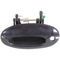 1998-2000 Hyundai Elantra Front Door Handle LH, Outside, Smooth Black.