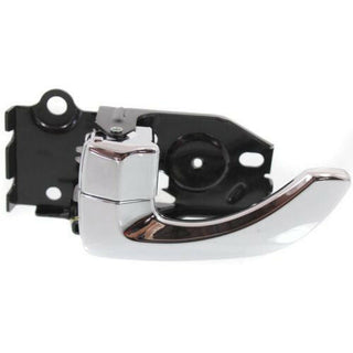 2001-2006 Hyundai Santa Fe Front Door Handle LH, Inside, Chrome Lever.