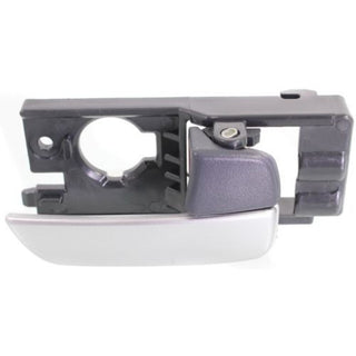 2007-2011 Hyundai Accent Front Door Handle RH, Silver Lever, Beige Knob, Hback - Classic 2 Current Fabrication