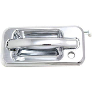 2003-2009 Hummer H2 Front Door Handle LH, Outside, All Chrome - Classic 2 Current Fabrication