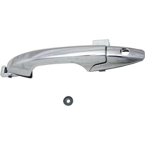 2007-2011 Honda CR-V Front Door Handle LH, Outside, All Chrome, LHd, w/Keyhole.