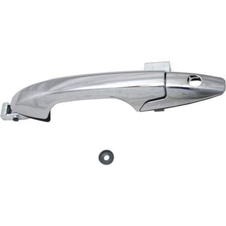 2007-2011 Honda CR-V Front Door Handle LH, Outside, All Chrome, LHd, w/Keyhole - Classic 2 Current Fabrication