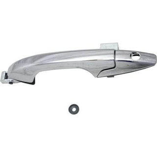 2007-2011 Honda CR-V Front Door Handle LH, Outside, All Chrome, LHd, w/Keyhole.