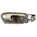 2006-2008 Honda Civic Front Door Handle RH, Silver Lever/Brown Housing, Coupe.