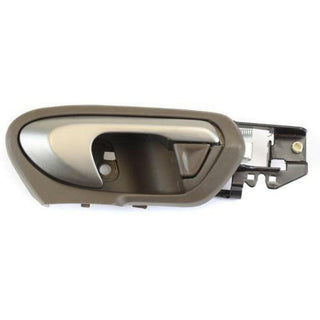 2006-2008 Honda Civic Front Door Handle RH, Silver Lever/Brown Housing, Coupe.