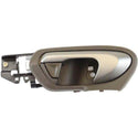 2006-2008 Honda Civic Front Door Handle LH, Silver Lever/Brown Housing, Coupe.