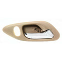 1998-2002 Honda Accord Front Door Handle RH, Inside, Chrome Beige, Coupe.
