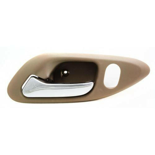 1998-2002 Honda Accord Front Door Handle LH, Inside, Chrome Beige, Coupe.