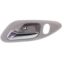 1998-2002 Honda Accord Front Door Handle LH, Inside, Chrome Gray, Coupe.