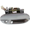 1998-2000 Hyundai Accent Front Door Handle RH, Outside, All Chrome, Half Hole.