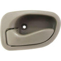 1995-1999 Hyundai Accent Front Door Handle LH, Inside, Beige (=rear).