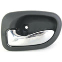 1995-1999 Hyundai Accent Front Door Handle LH Lever/Gray Housing.