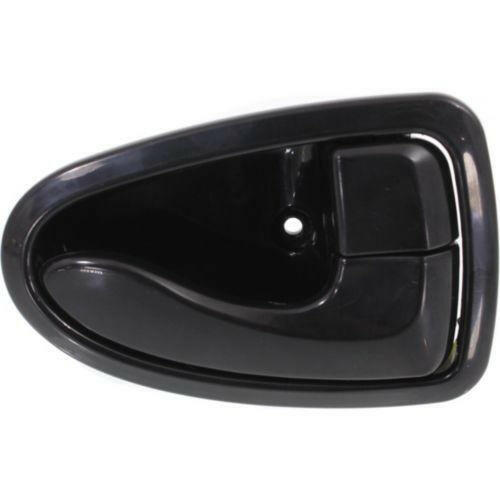2000-2006 Hyundai Accent Front Door Handle RH, Inside, (=rear), Black.