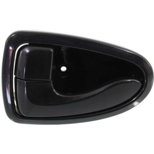 2000-2006 Hyundai Accent Front Door Handle LH, Inside, (=rear), Black.
