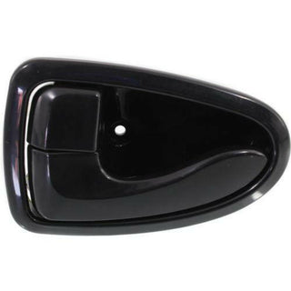 2000-2006 Hyundai Accent Front Door Handle LH, Inside, (=rear), Black.