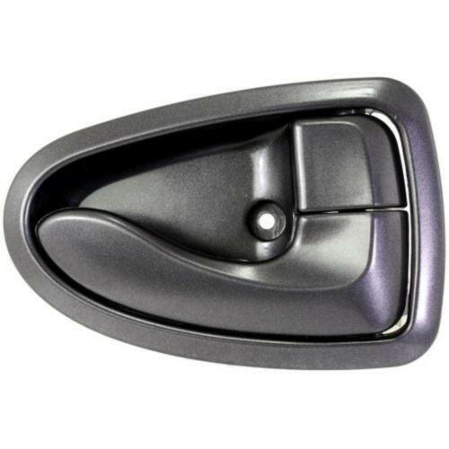 2003-2006 Hyundai Accent Front Door Handle RH, Inside, (=rear), Gray.