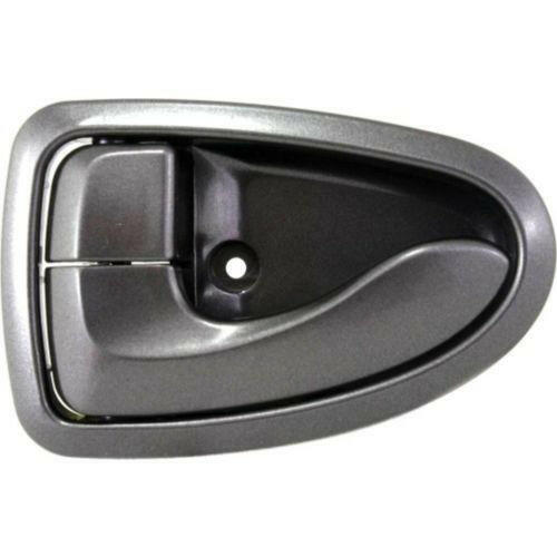 2003-2006 Hyundai Accent Front Door Handle LH, Inside, (=rear), Gray.