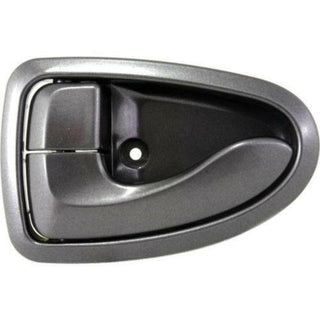 2003-2006 Hyundai Accent Front Door Handle LH, Inside, (=rear), Gray.