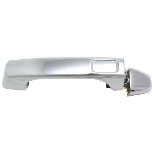 2006-2010 Hummer H3 Front Door Handle RH=lh, Outside, Handle+cap, All Chrome.