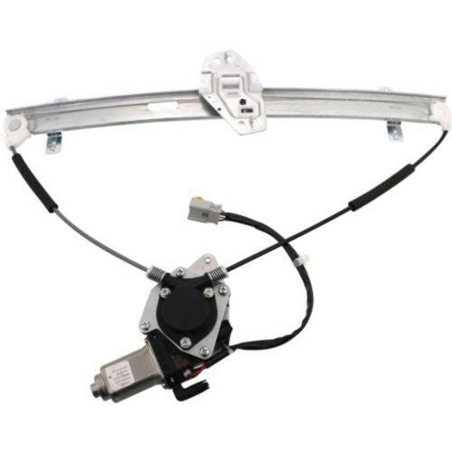 2003-2008 Honda Pilot Front Window Regulator LH, Power, w/Motor, 6-pins.