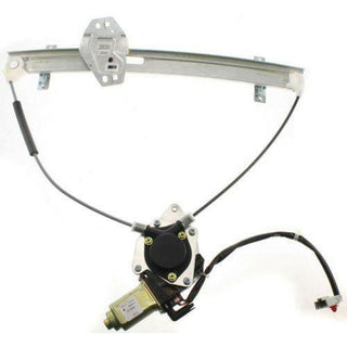 2001-2005 Honda Civic Front Window Regulator LH, Power, W/Motor, Coupe.