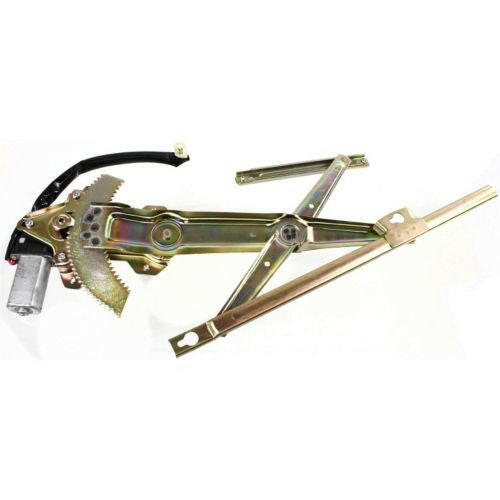 1988-1991 Honda Civic Front Window Regulator LH, Power, With Motor, New.