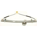 2003-2008 Honda Pilot Front Window Regulator LH, Power, Without Motor.