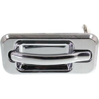 2003-2009 Hummer H2 Rear Door Handle LH, Outside, All Chrome.
