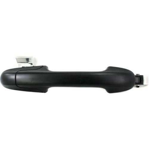 2003-2007 Honda Accord Rear Door Handle RH, Smooth Black, Plastic, Sedan.